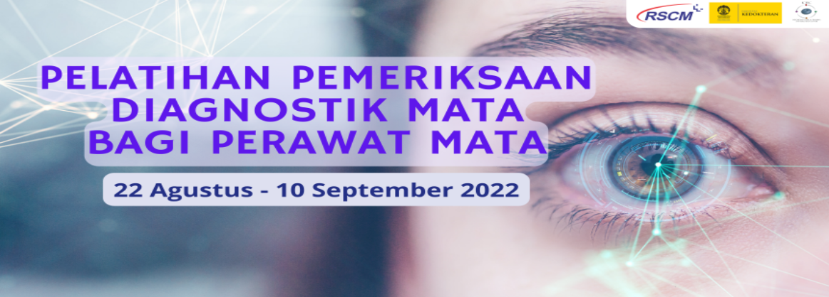 Mata Diagnostik PELATIHAN  PEMERIKSAAN DIAGNOSTIK MATA BAGI PERAWAT MATA  DI INSTALASI PELAYANAN KESEHATAN 