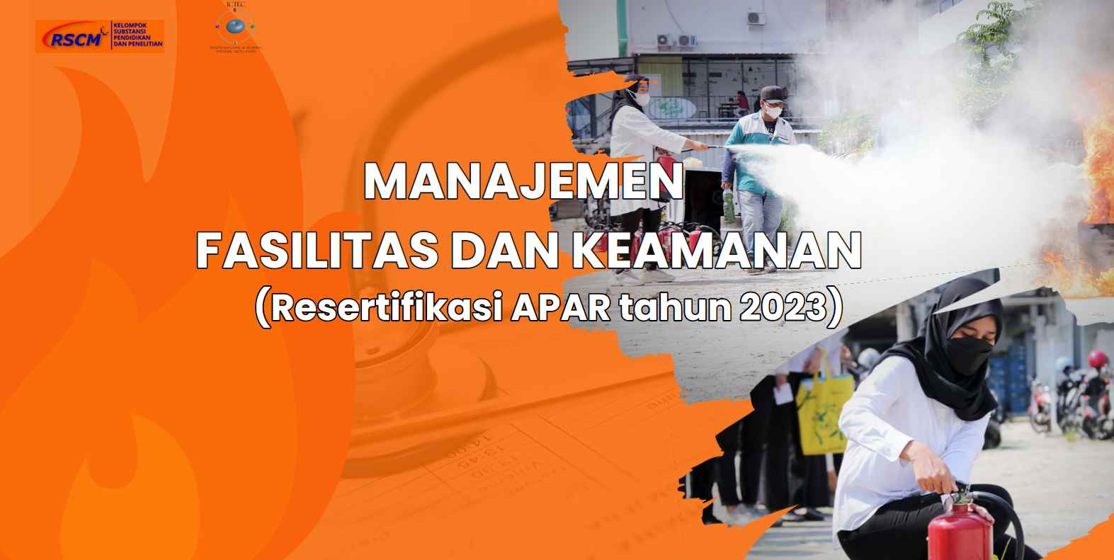 RESERTIFIKASI APAR 2023 PELATIHAN MANAJEMEN FASILITAS DAN KEAMANAN